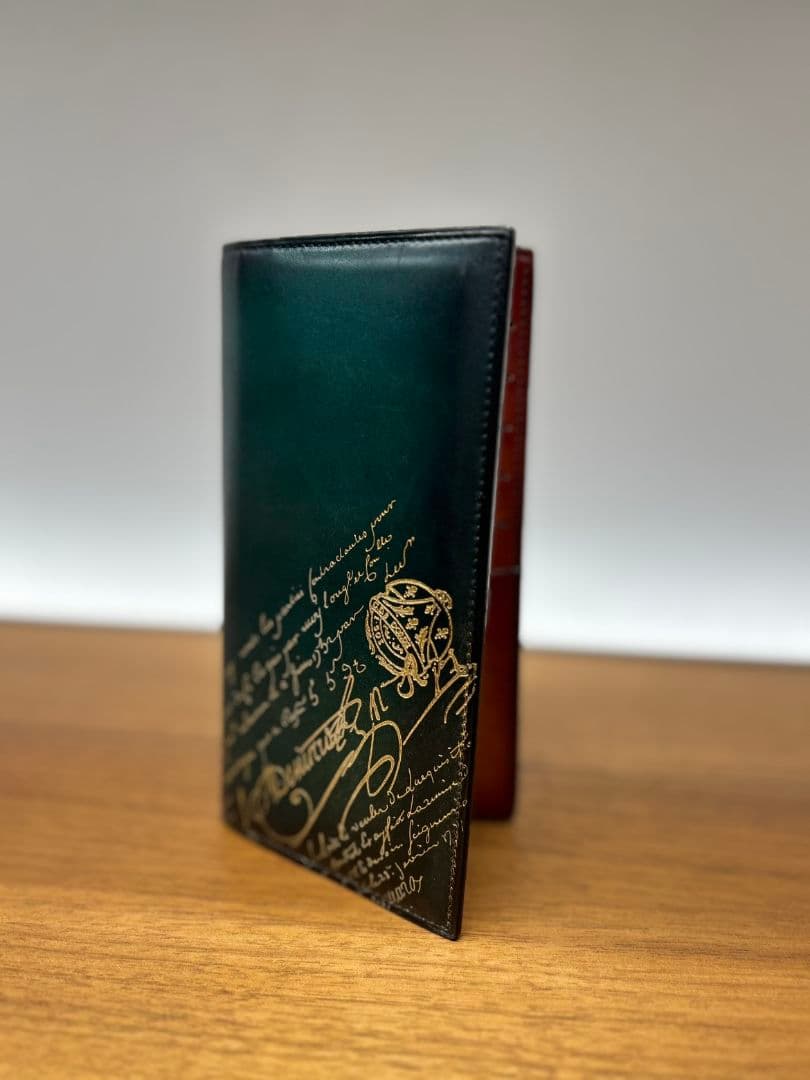 BERLUTI ベルルッティ　サンタルスクリットレザー長財布スペシャルオーダー