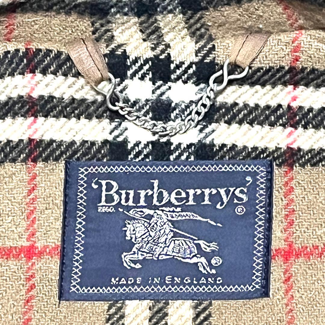 ★美品★BURBERRY バーバリー★英国製★ダッフルコート★キャメルブラウン★