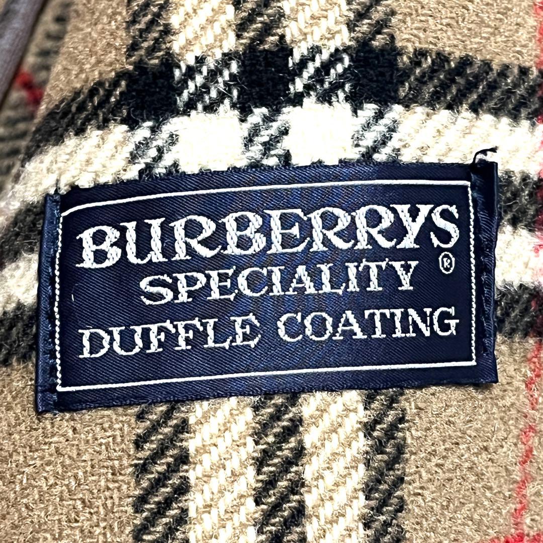★美品★BURBERRY バーバリー★英国製★ダッフルコート★キャメルブラウン★