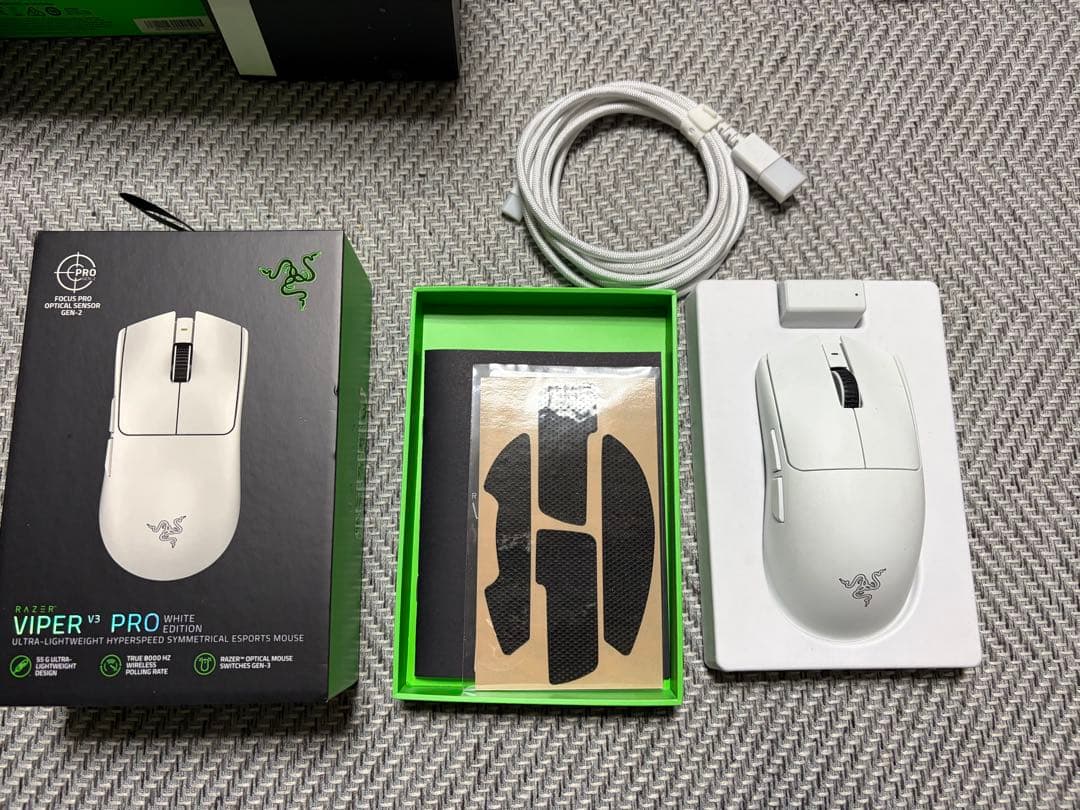 Razer Viper v3 Pro ホワイト ワイヤレスマウス