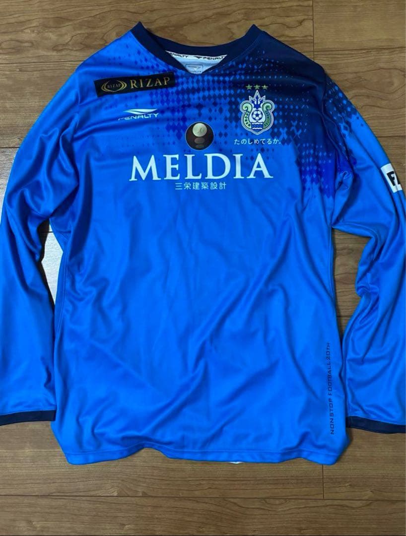 谷選手　支給品ユニフォーム