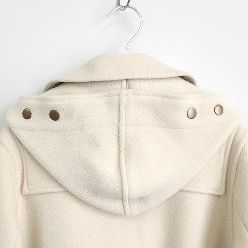 美品 GLOVERALL×GALERIE VIE ダッフルコート 42 ホワイト