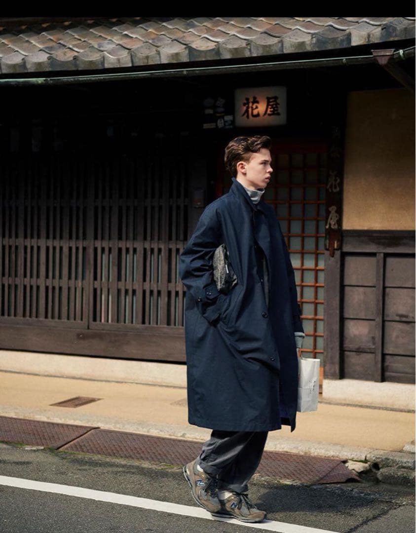 nanamica AH.H 掲載 ゴアテックス ステンカラー コート 長谷川昭雄