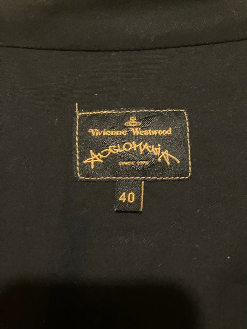 Vivienne Westwood ブラック 半袖シャツ 40