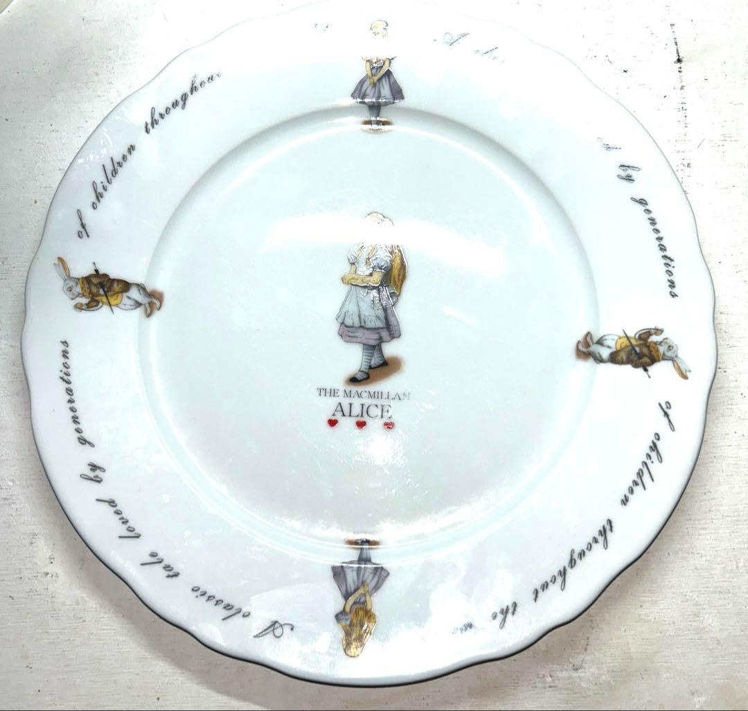 不思議の国のアリス皿&ラルフローレンカップ&サンピコソーサー&りんごガラスボウル