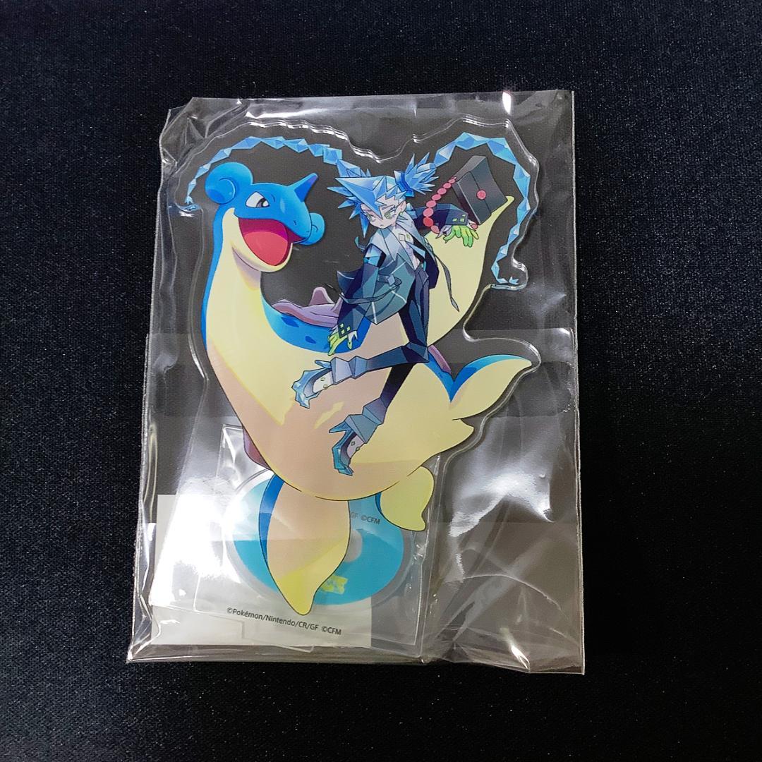 ポケミクCD早期予約特典 アクリルスタンド 初音ミク ラプラス こおり