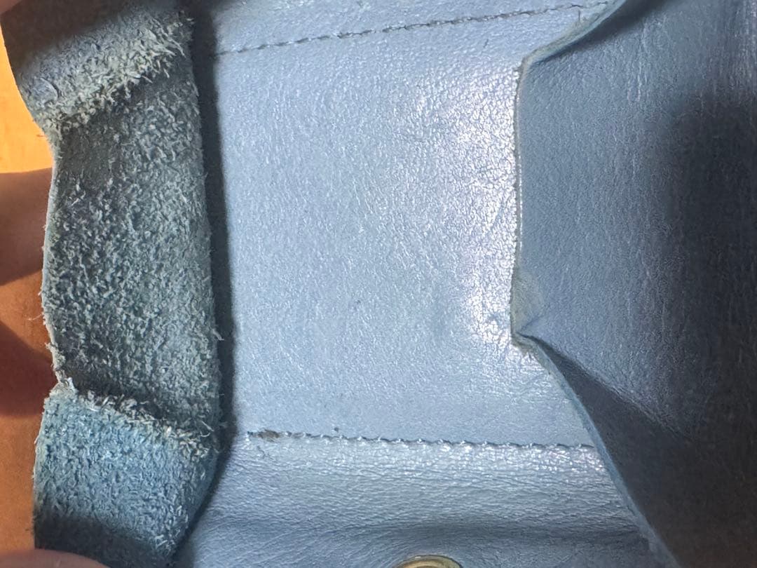 イルビゾンテ　ブルーデニム　ウォレット