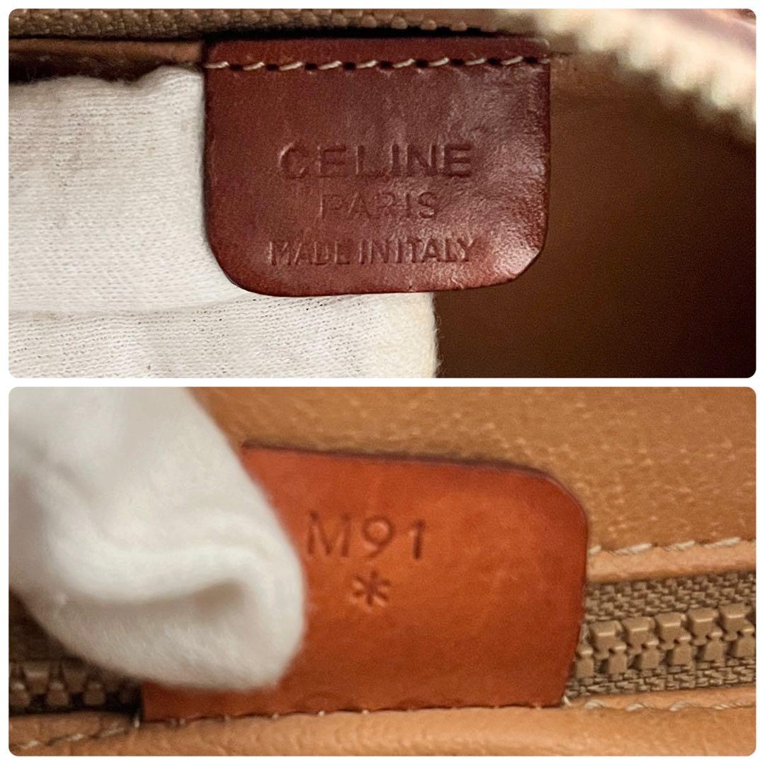 美品✨OLD CELINE【セリーヌ】マカダム柄 ヴィンテージ ミニボストン