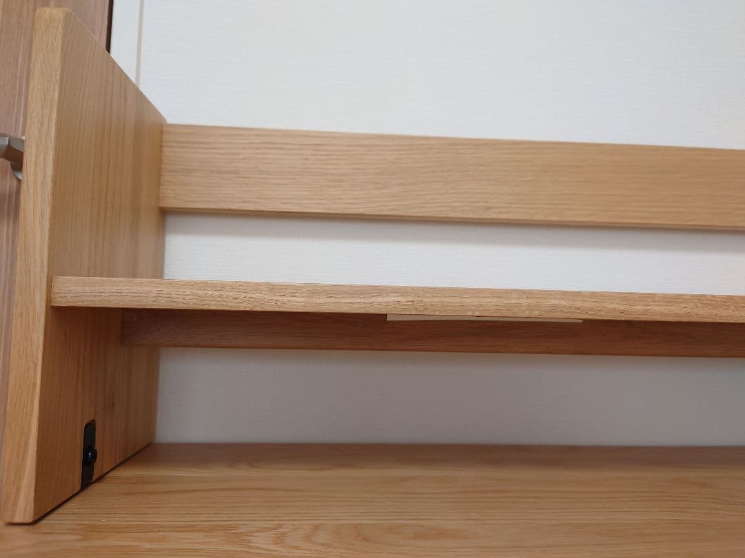 【引取限定・大阪府】無印良品　無垢材デスク　オーク材　※2/21以降引き渡し※