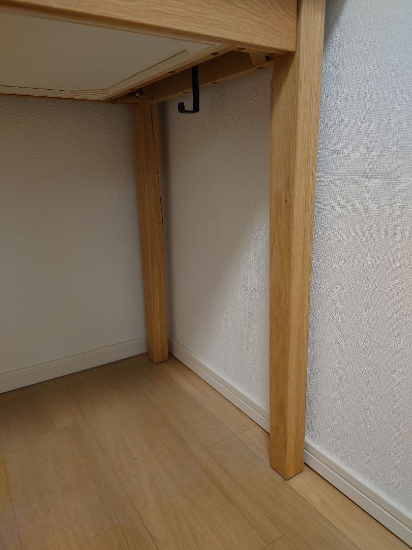 【引取限定・大阪府】無印良品　無垢材デスク　オーク材　※2/21以降引き渡し※