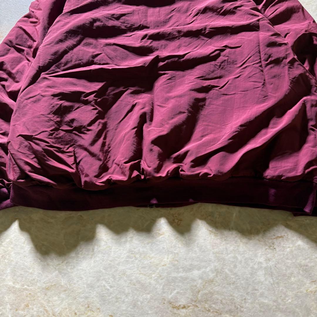 L.L.Beanウォームアップジャケット古着バーガンディCBOY当時物レア短丈