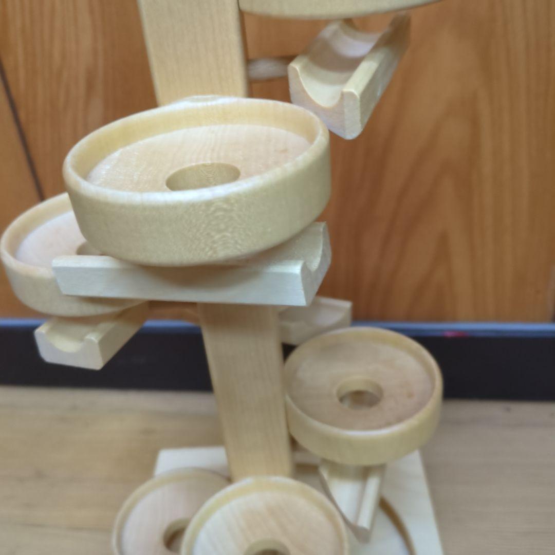 Tower of Plates 知育玩具　ベック社　玉の塔　白木 BECK社