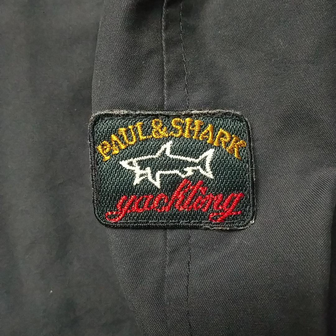 人気☆ポール＆シャーク 刺繍ロゴ ソフト ナイロンジャケット L相当