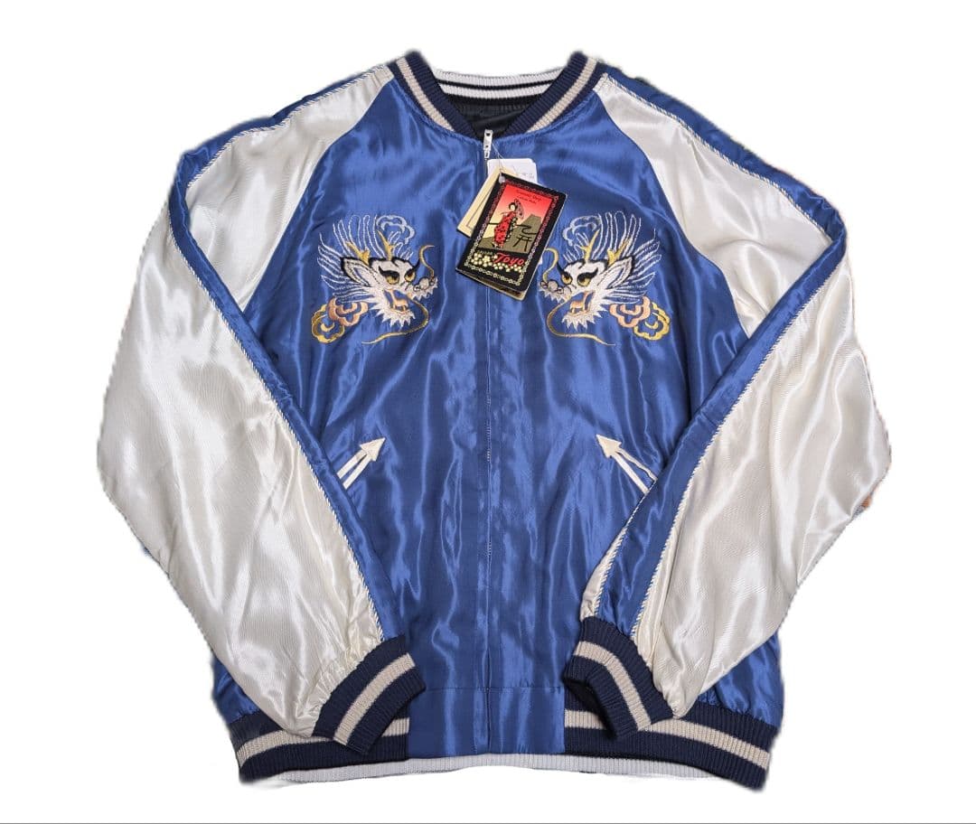 新品 テーラー東洋 × BEAMS　別注MLB スカジャン メッツ ビームス