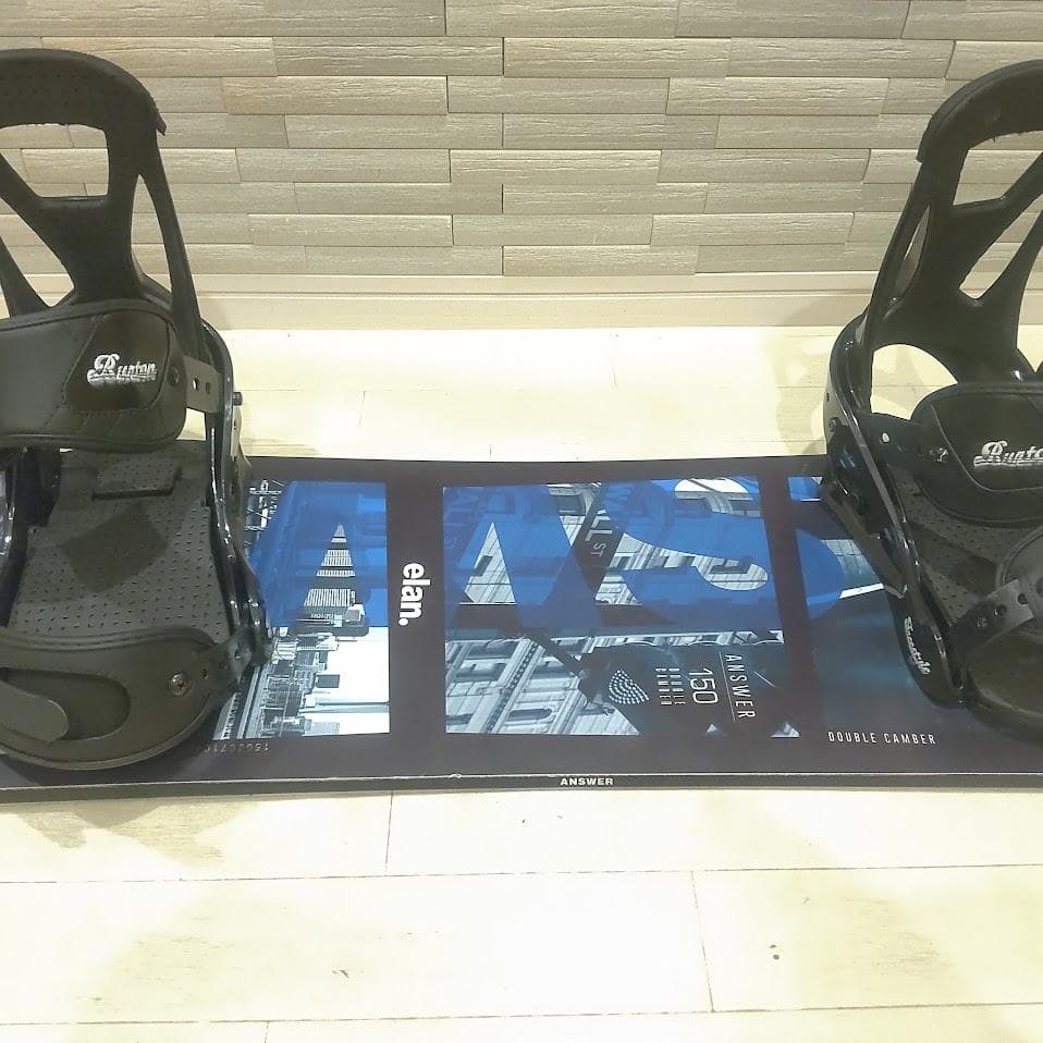 スノーボード ELAN ANSWER バイン BURTON ダブルキャンバー