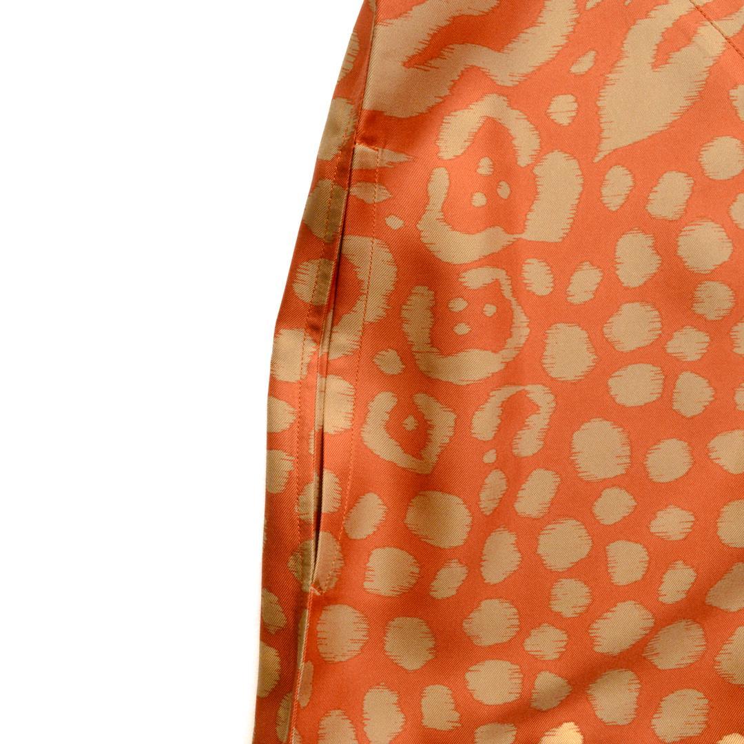 【美品】Salvatore Ferragamoフェラガモ イタリア製シルクシャツ