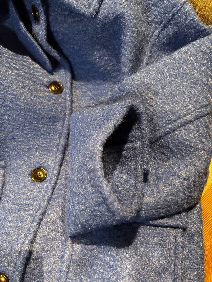 美品▲Ray BEAMS / ループ シャギー ハーフ コート