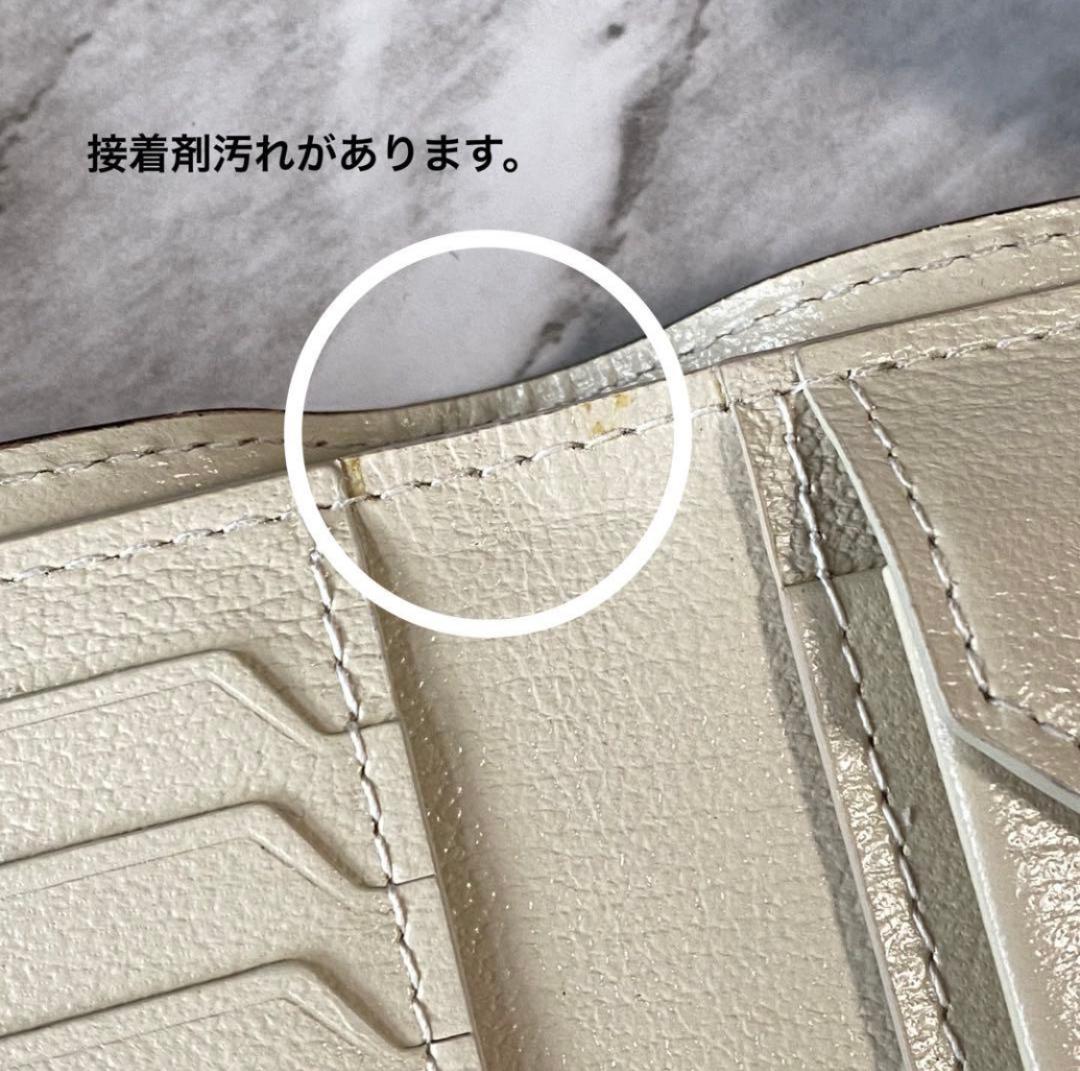 新品未使用【ラルコバレーノ】二つ折り財布 本革 メンズ ネイビー　2424