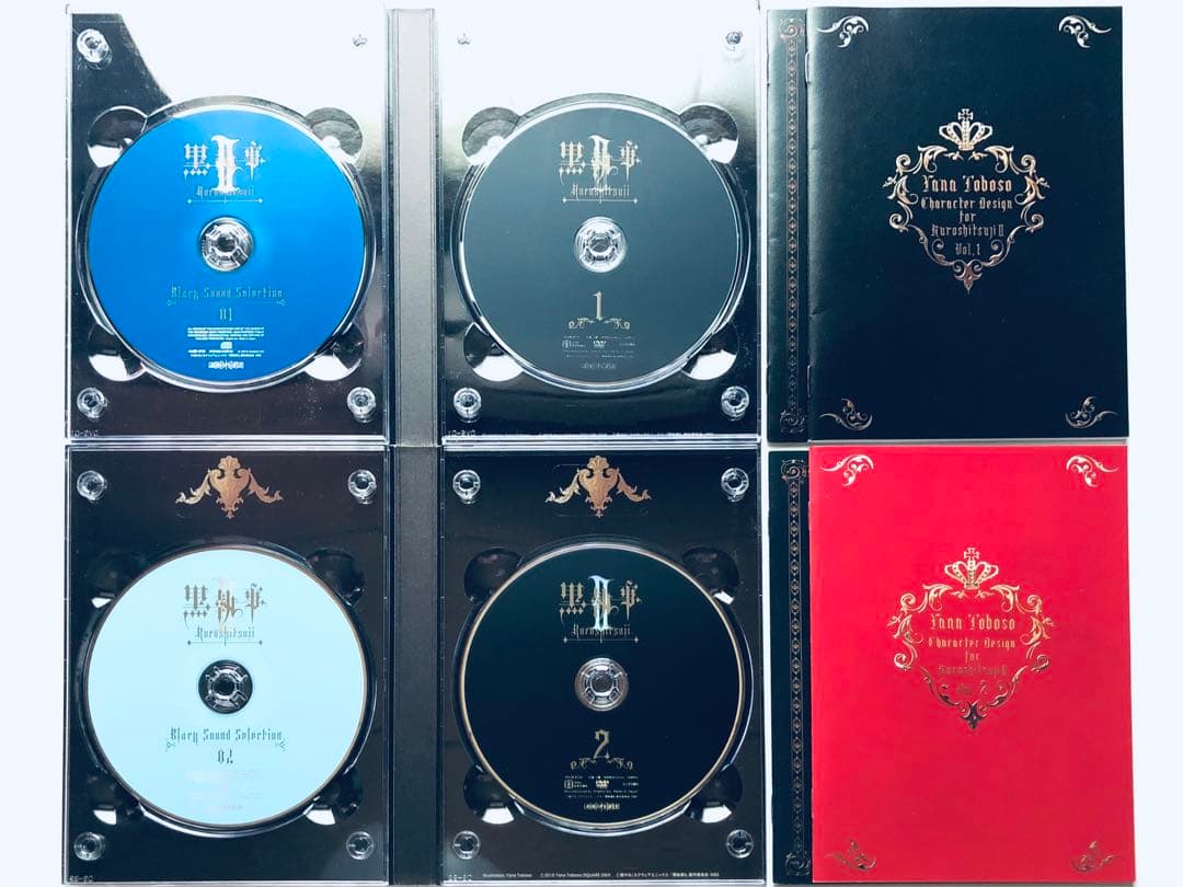黒執事 第Ⅱ期 I〜Ⅸ DVD 完全生産限定版 特典付き