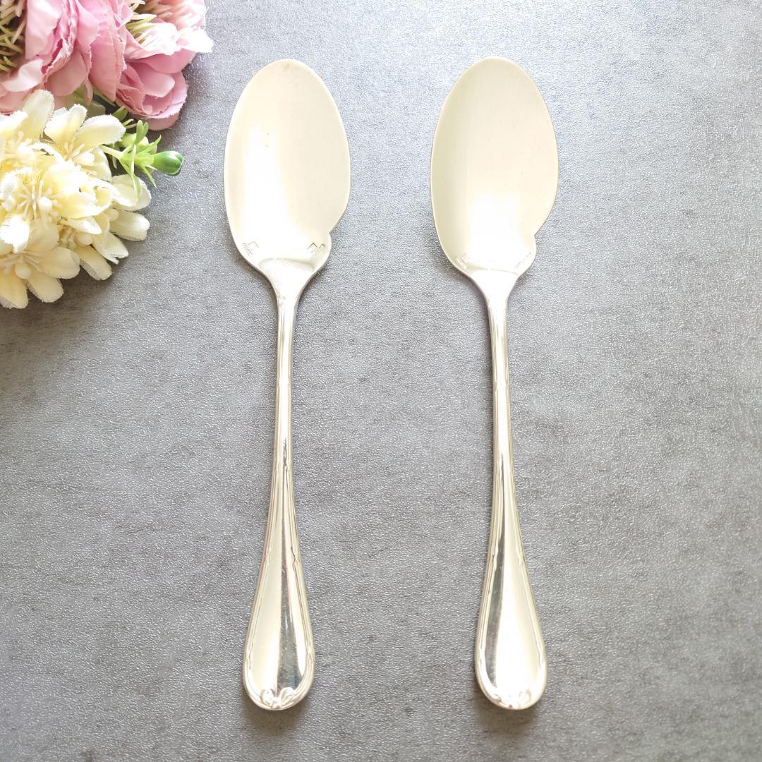 希少 クリストフル リュバン ソーススプーン 2点