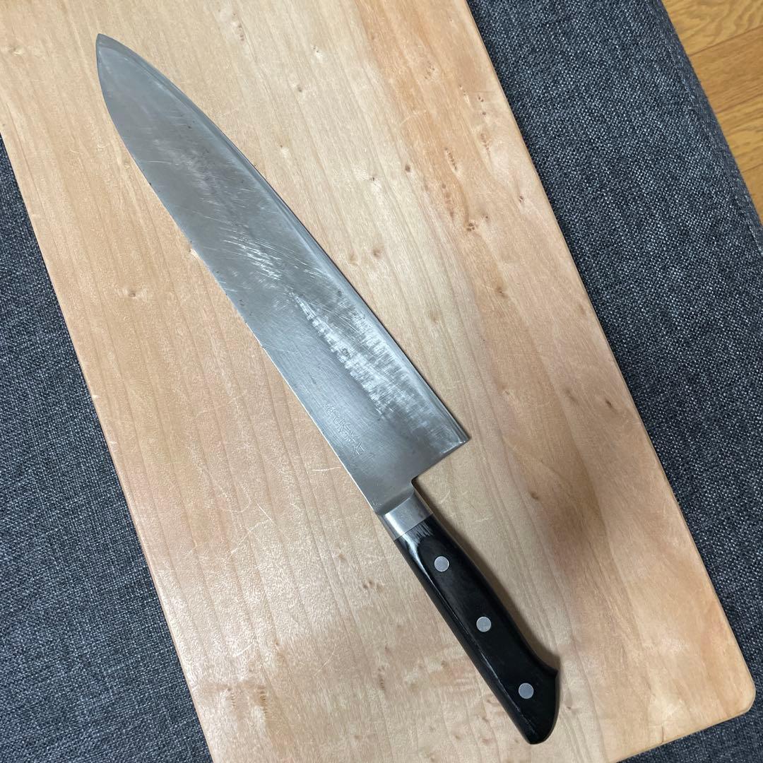 堺孝行　極上本焼　洋出刃　尺