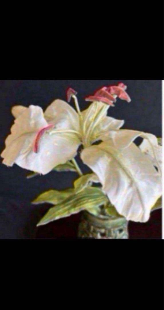 花　アートフラワーブーケ　アートフラワー　オリエンタルリリー　5