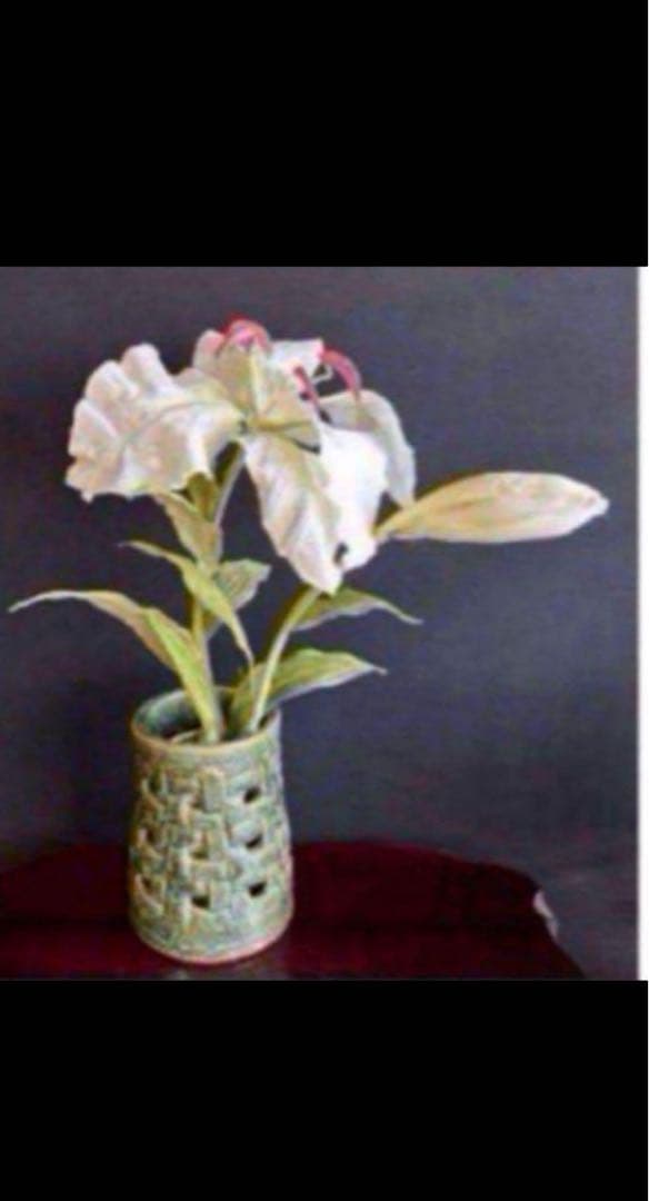 花　アートフラワーブーケ　アートフラワー　オリエンタルリリー　5