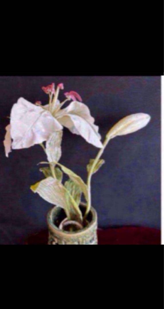 花　アートフラワーブーケ　アートフラワー　オリエンタルリリー　5