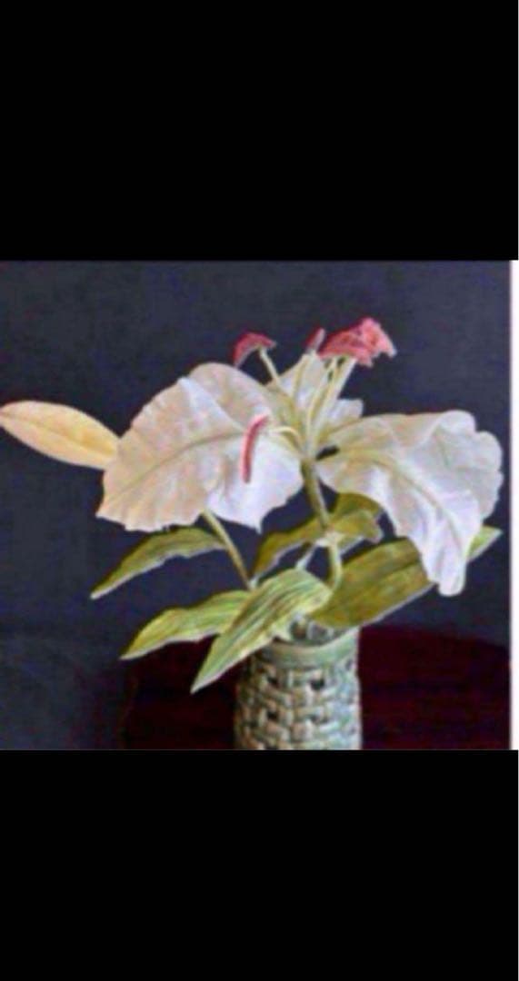 花　アートフラワーブーケ　アートフラワー　オリエンタルリリー　5