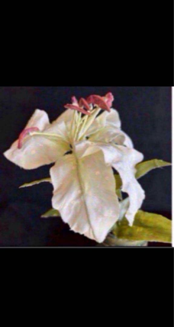 花　アートフラワーブーケ　アートフラワー　オリエンタルリリー　5