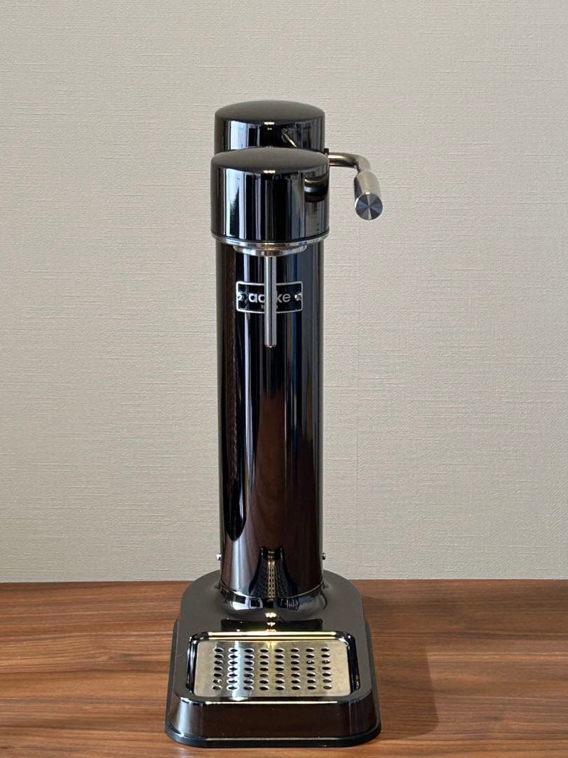 aarke カーボネーター 3 (ブラッククローム) ボトル付き　箱あり