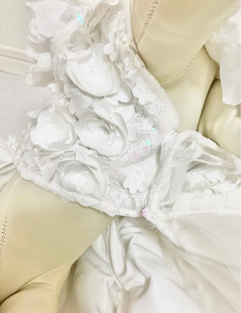 BONNIE&CO (XSサイズ) ドレス　犬服　ウエディングドレス