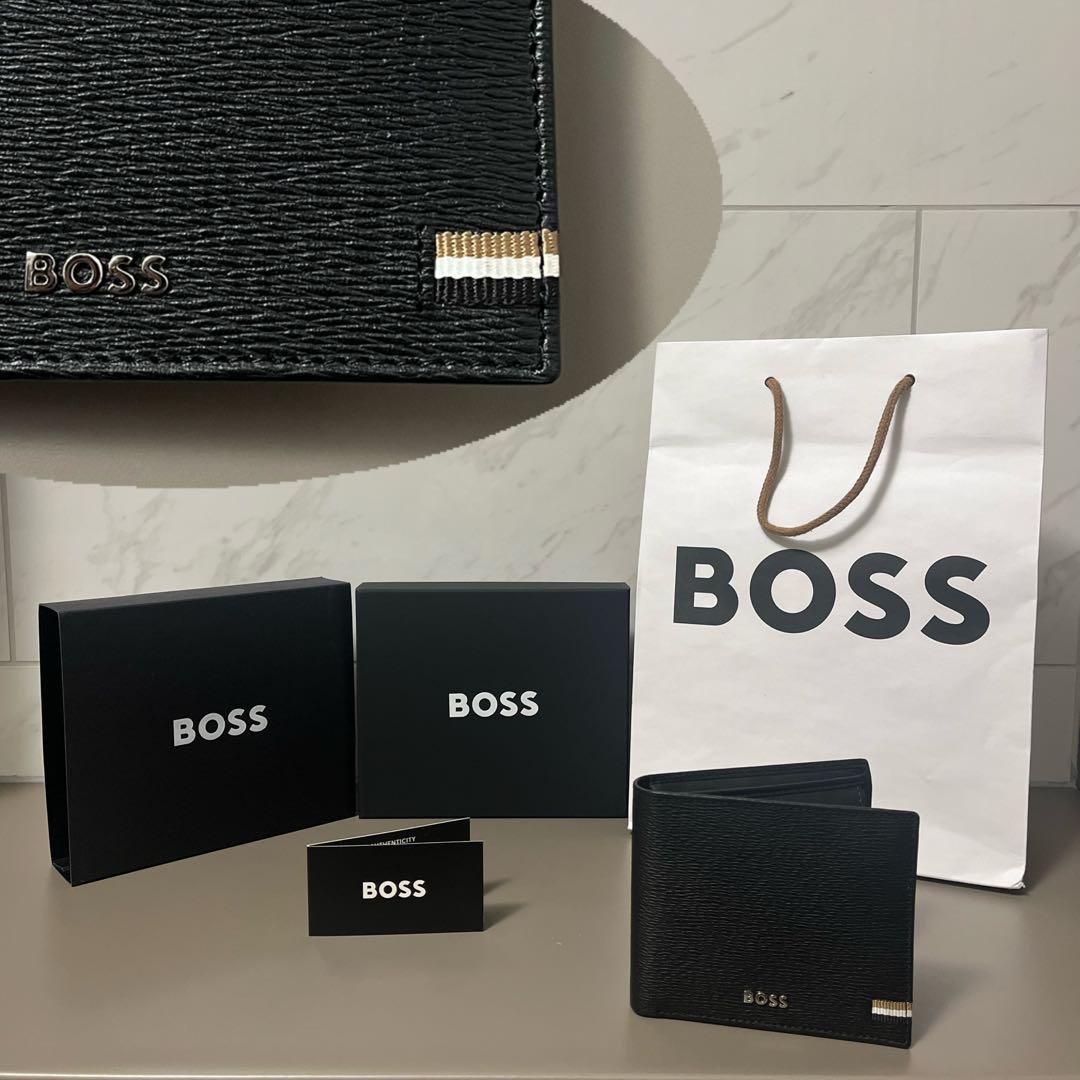 BOSS レザー 財布　ウォレット