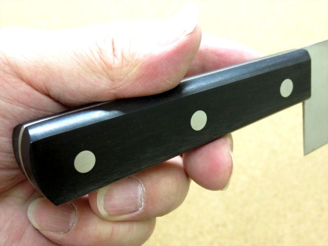 関の刃物 三徳包丁 170mm 正広別作 MV-85 モリブデン ハガネ 肉切り