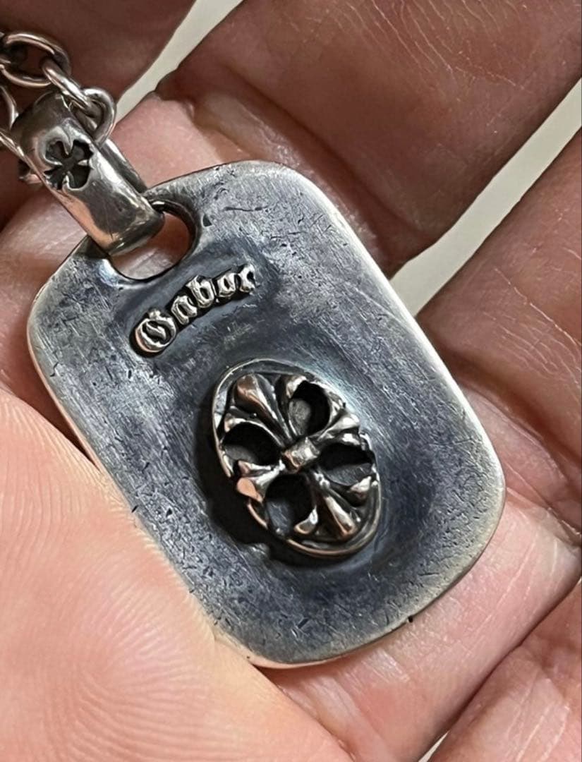 ガボール　オーバルドックタグ　ネックレストップ