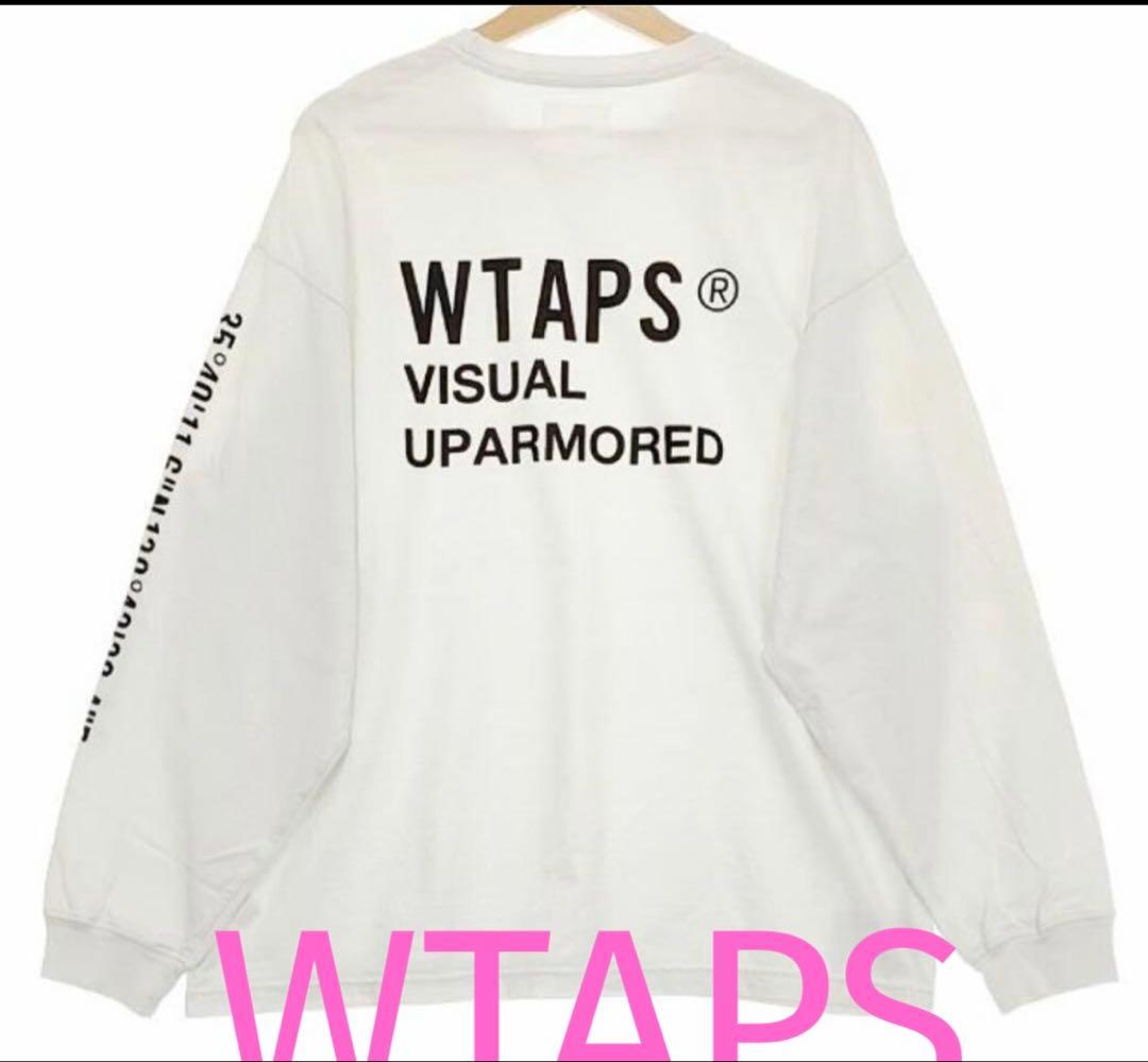 うし　wtaps ロングスリーブ Tシャツ 02 白