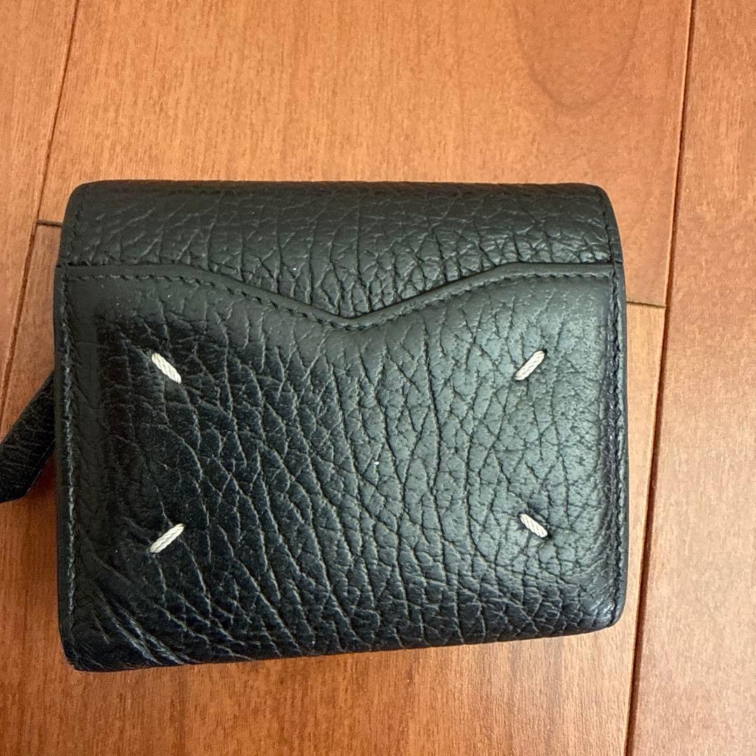 さ*む様 Maison Margiela ブラック 三つ折り財布