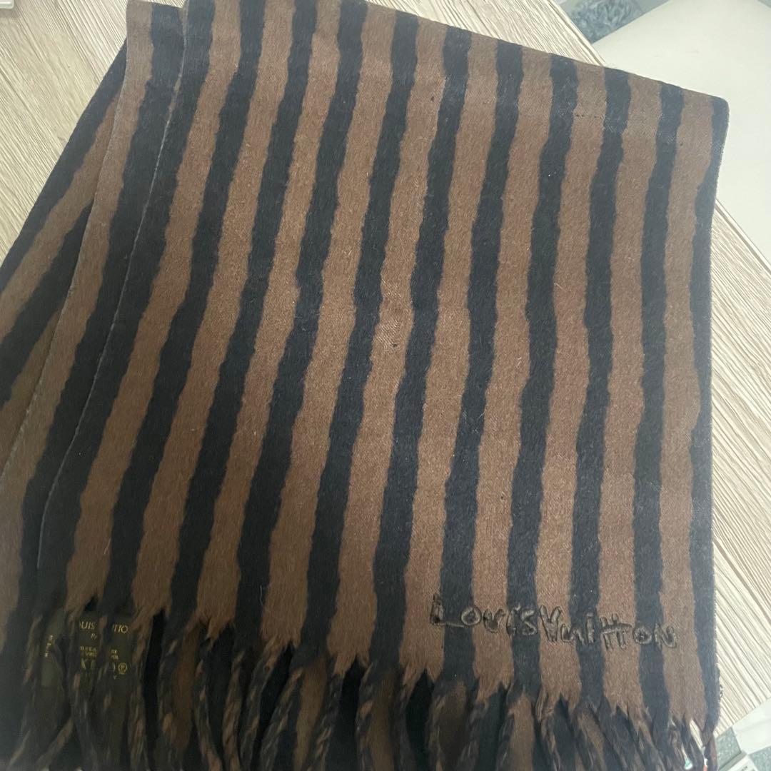 LOUIS VUITTON マフラー ストライプ
