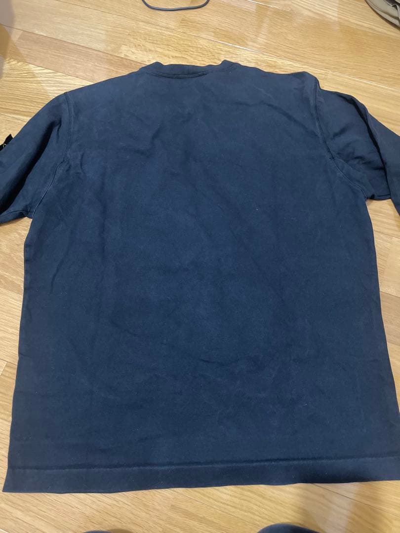 STONE  ブラック　長袖カットソー