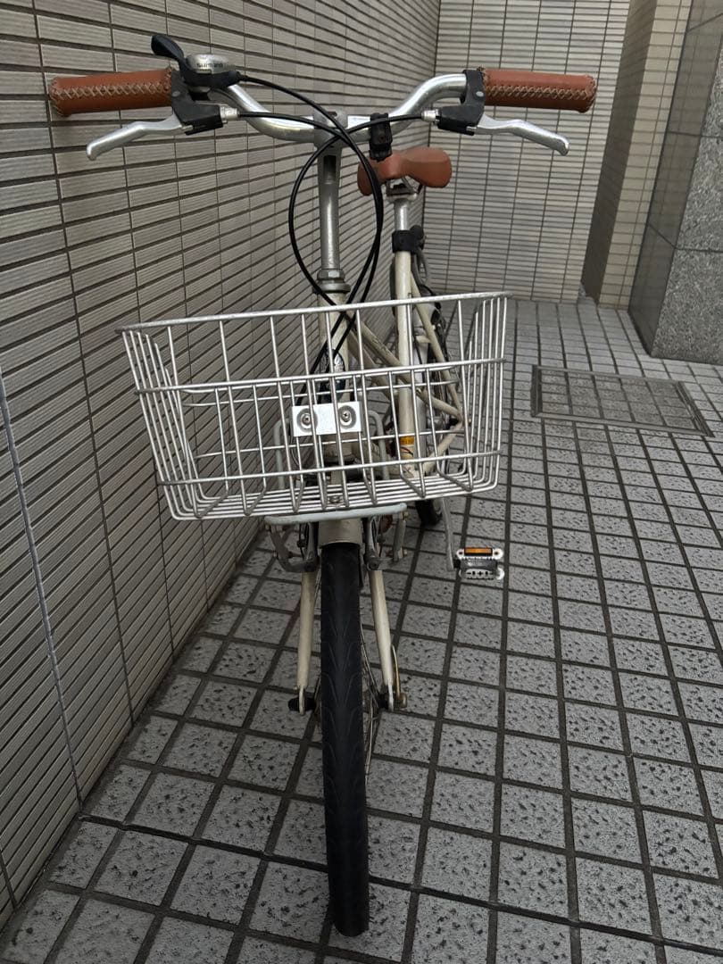 Bianchi Merlo ミニベロ 前カゴ付き