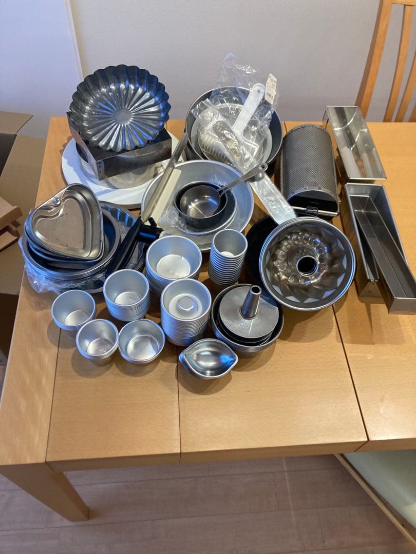 パン、ケーキ型　まとめて