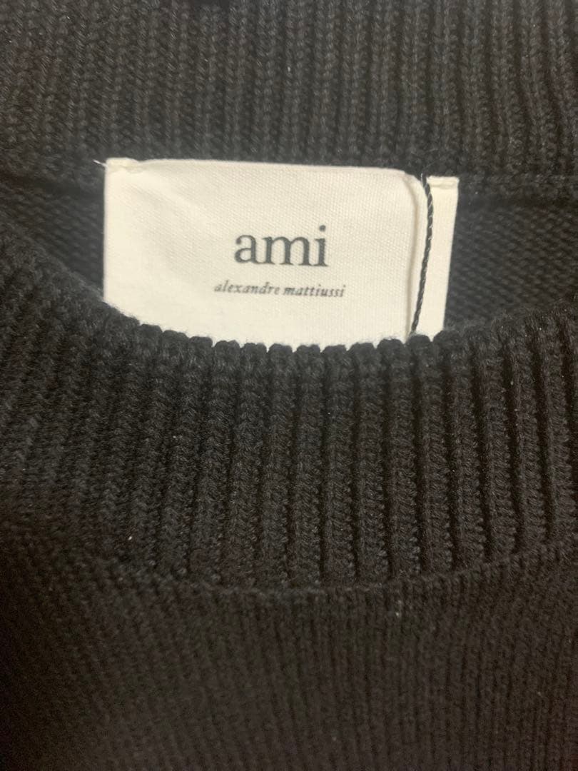 amiparis アミパリス レディース　ニット ブラック Mウール