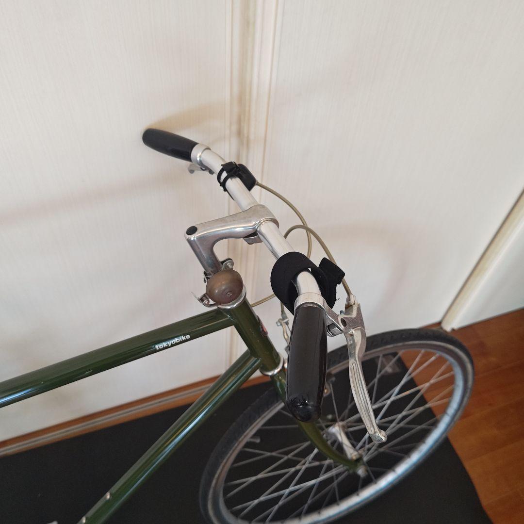 【福岡】 tokyo bike mono クロスバイク 自転車 モスグリーン