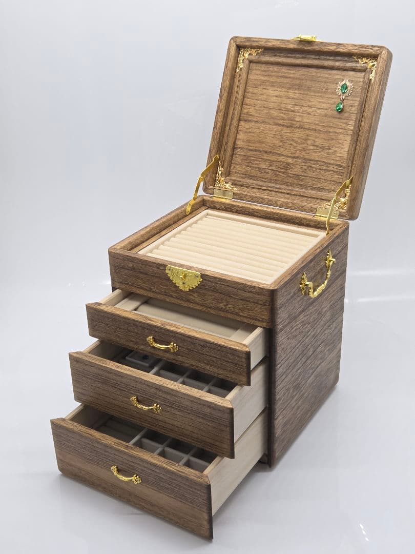 育てるジュエリーボックス、引き出し3段、本体のみ