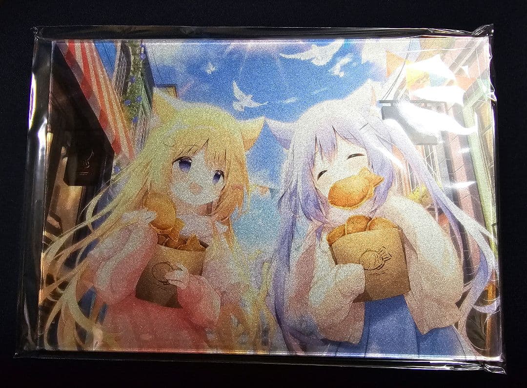 しらたま 絵師100人展 15 アクリルアートプレート 明日晴れたら何しよう？