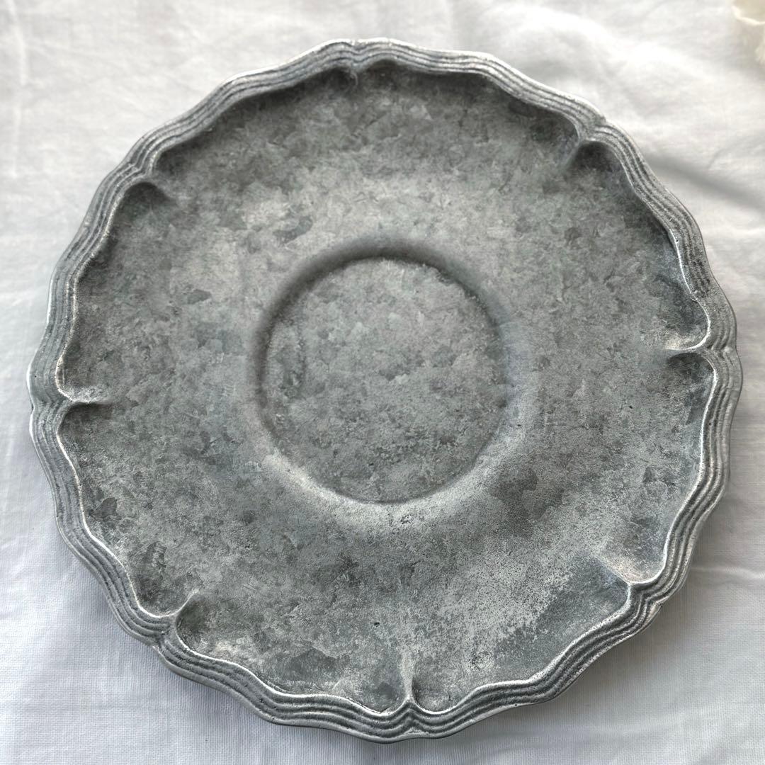 入手困難　co+fe コフェ　花リム　プレート　アスティエ　ハグオーワー雅姫　皿