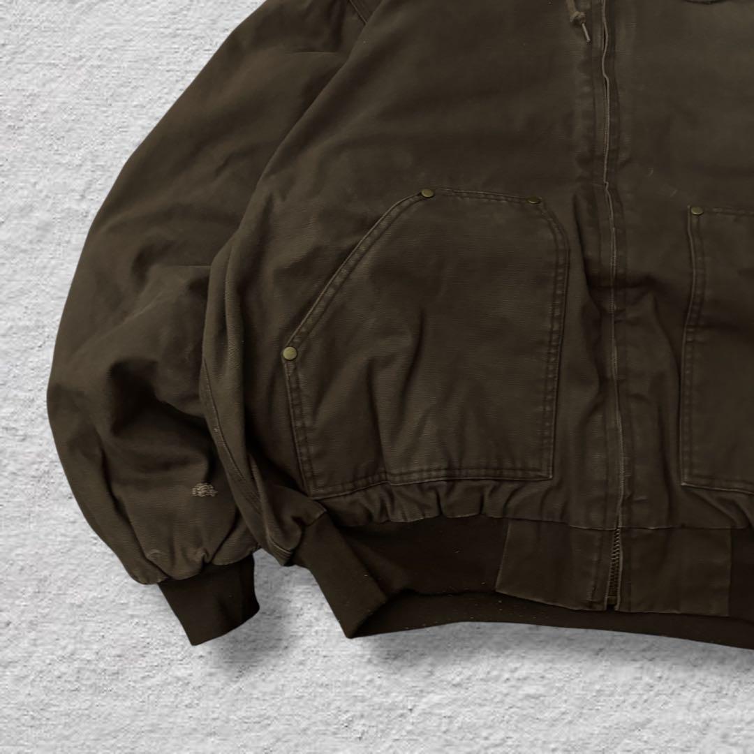 vintageダックパーカーアクティブジャケット90s古着vintageブラウン