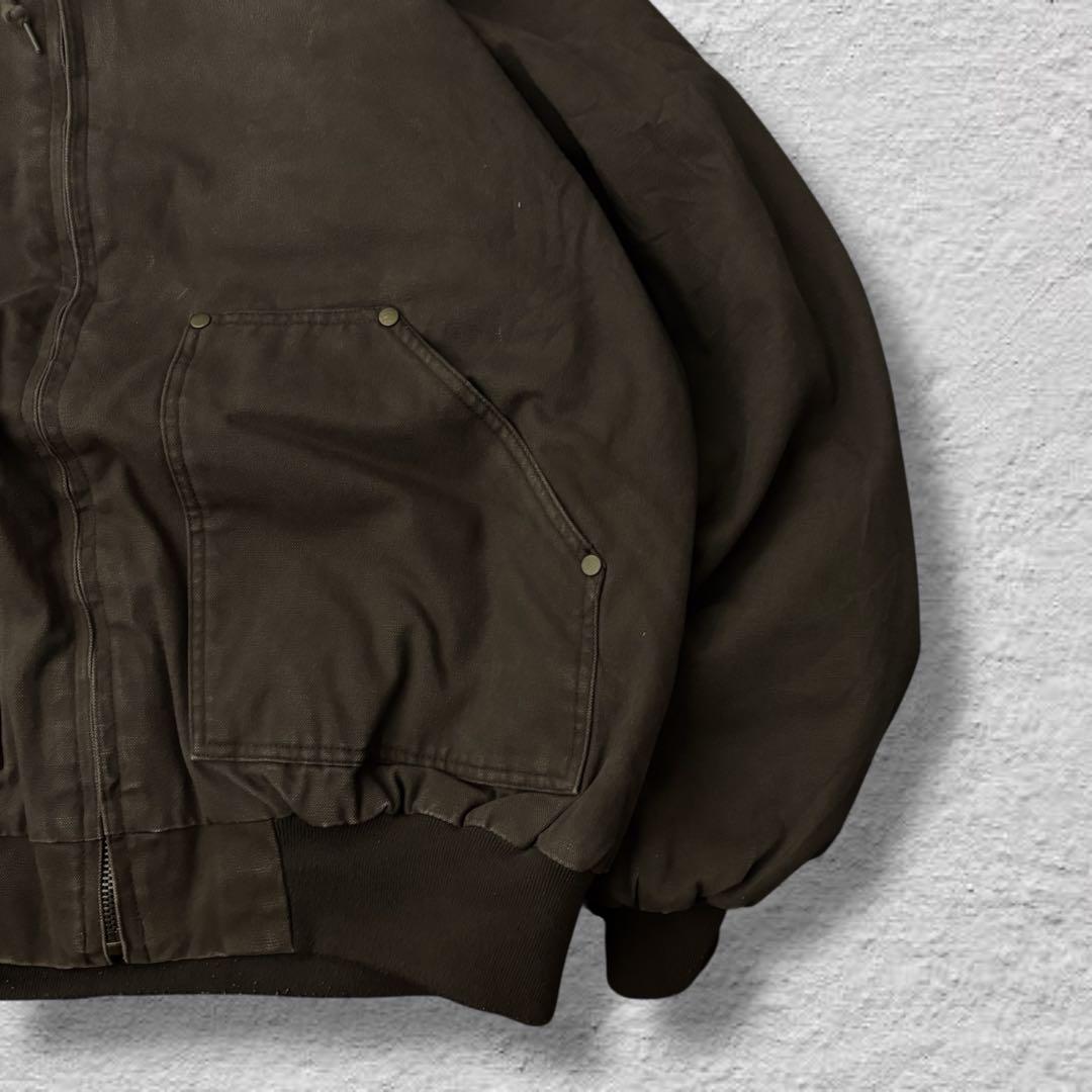 vintageダックパーカーアクティブジャケット90s古着vintageブラウン