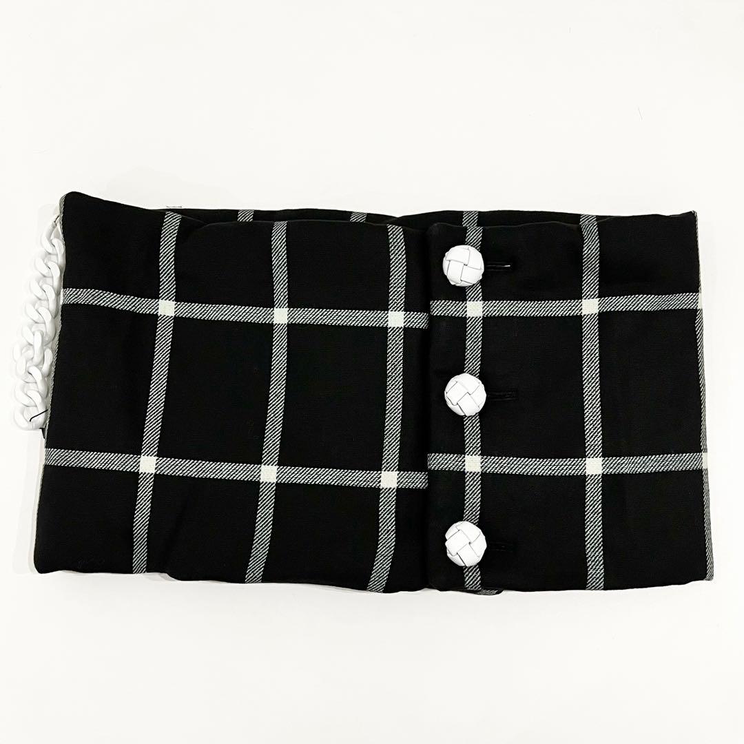 RAF SIMONS ラフシモンズ ショルダー スカーフ 黒