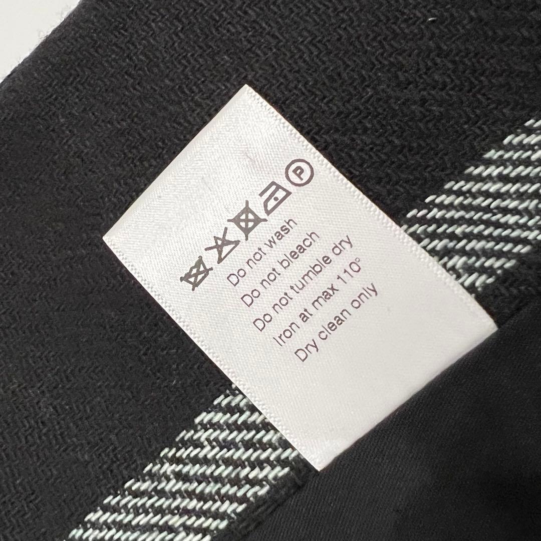 RAF SIMONS ラフシモンズ ショルダー スカーフ 黒